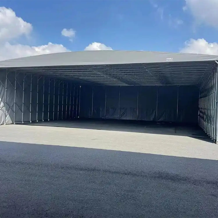 迪庆电动/移动推拉棚