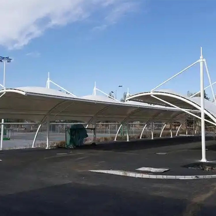 迪庆膜结构电动车棚