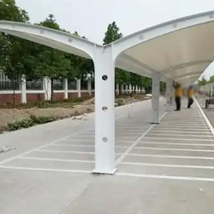 迪庆膜结构电动车棚